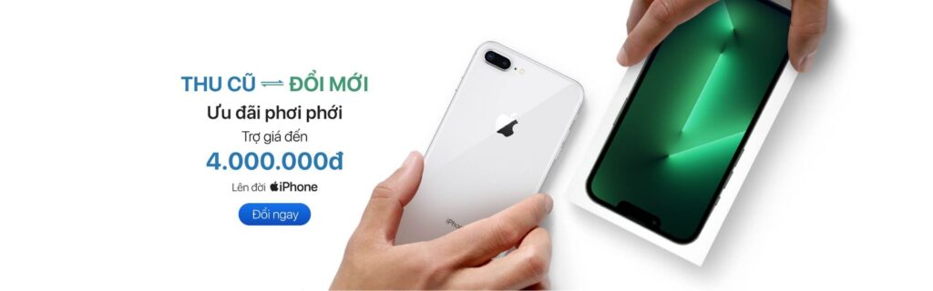 Mẫu web bán điện thoại iPhone của Bigsoft